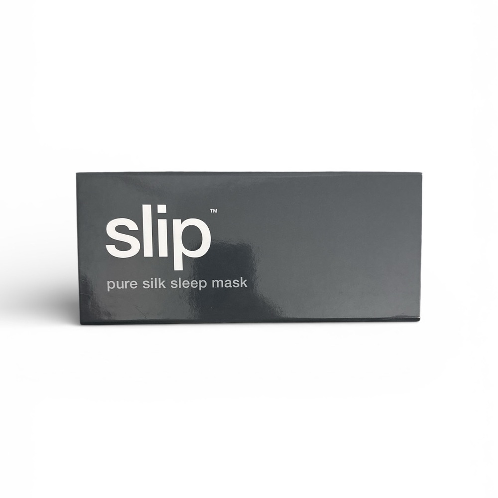 Slip Charcoal Silk Eye Mask